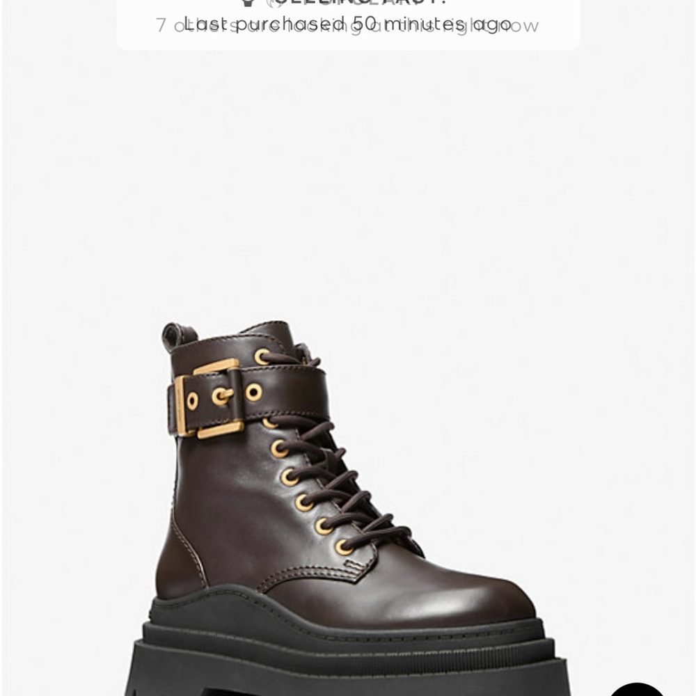 Women's Brown Leather Ankle Boots